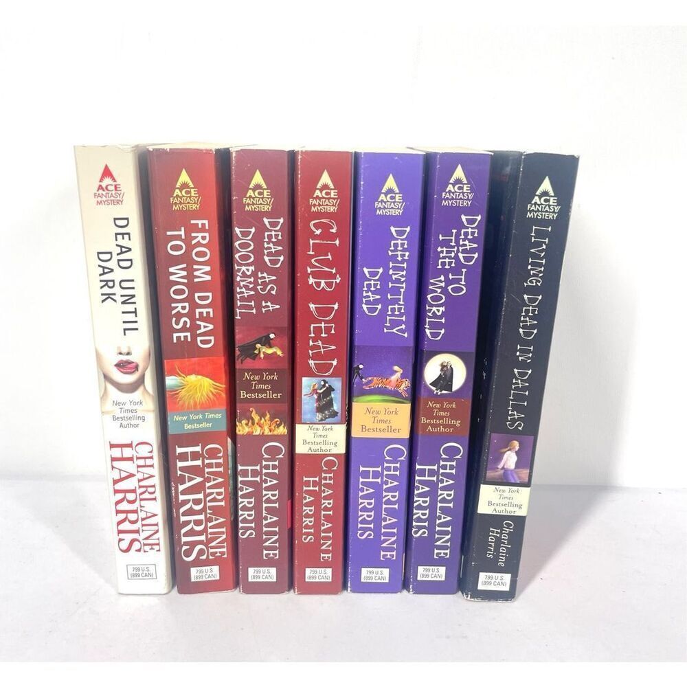 Charlaine Harris Sookie Stackhouse Books True Book Series 7 Books